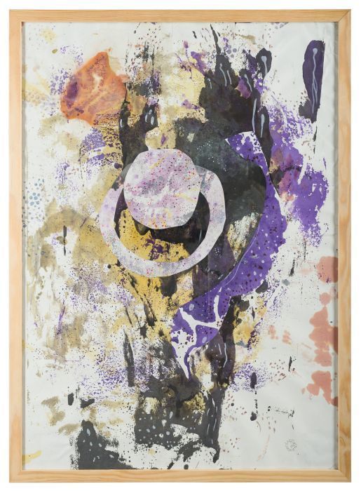 O.T. (aus der Serie Rosa-Lila),  2023 

Collagierte Mischtechnik  auf Papier, 70 x 50 cm, Künstlerrahmung 
signiert 

Ausrufpreis: 550,-