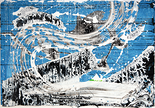 O.T. (Hokusai), 2020

Mischtechnik auf Papier, 69,5 x 99,5 cm, gerahmt 
rückseitig signiert und datiert

AUSRUFPREIS: 1400.-
