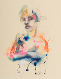Dreamer #1, 2024

Aquarell, Graphit und Acryllack auf Papier, 45 x 35 cm, gerahmt
paraphiert, rückseitig signiert, betitelt und datiert

Ausrufpreis: 750,-