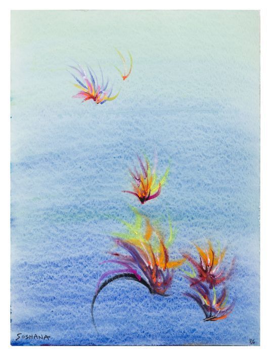 Meeresinspiration, 1986

Gouache auf Papier, 40 x 30 cm, gerahmt 
signiert und datiert

Ausrufpreis: 750,-